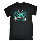 Bus Driver Fueld By Coffee - Mens Funny T-Shirt Tshirts - 123t Australia | Funny T-Shirts Mugs Novelty Gifts