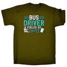 Bus Driver Fueld By Coffee - Mens Funny T-Shirt Tshirts - 123t Australia | Funny T-Shirts Mugs Novelty Gifts