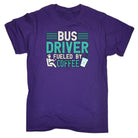 Bus Driver Fueld By Coffee - Mens Funny T-Shirt Tshirts - 123t Australia | Funny T-Shirts Mugs Novelty Gifts