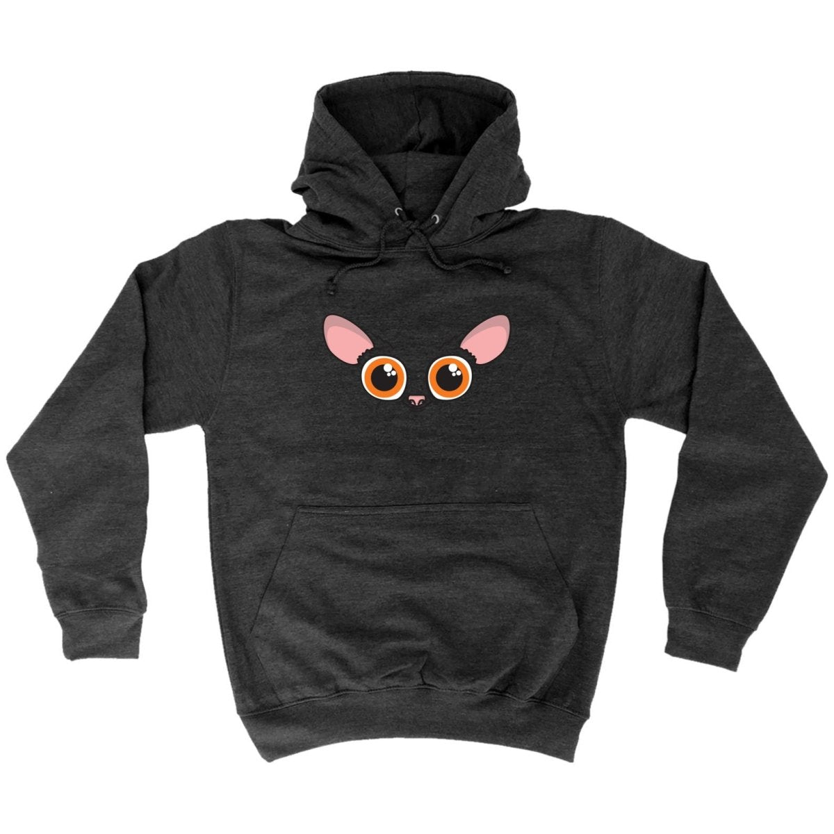 Bush Baby Animal Face Ani Mates - Funny Novelty Hoodies Hoodie - 123t Australia | Funny T-Shirts Mugs Novelty Gifts