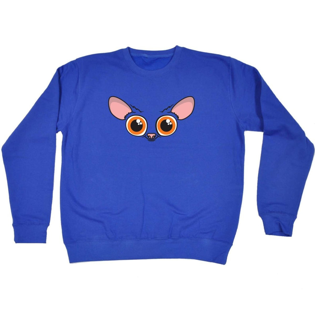 Bush Baby Animal Face Ani Mates - Funny Novelty Sweatshirt - 123t Australia | Funny T-Shirts Mugs Novelty Gifts
