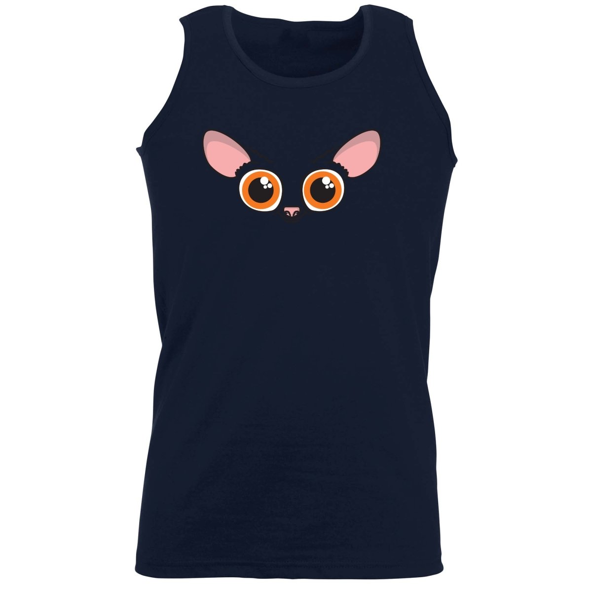 Bush Baby Animal Face Ani Mates - Funny Novelty Vest Singlet Unisex Tank Top - 123t Australia | Funny T-Shirts Mugs Novelty Gifts