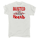 Busted For Stealing Hearts Valentines Day - Mens Funny T-Shirt Tshirts - 123t Australia | Funny T-Shirts Mugs Novelty Gifts