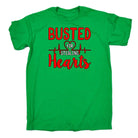 Busted For Stealing Hearts Valentines Day - Mens Funny T-Shirt Tshirts - 123t Australia | Funny T-Shirts Mugs Novelty Gifts