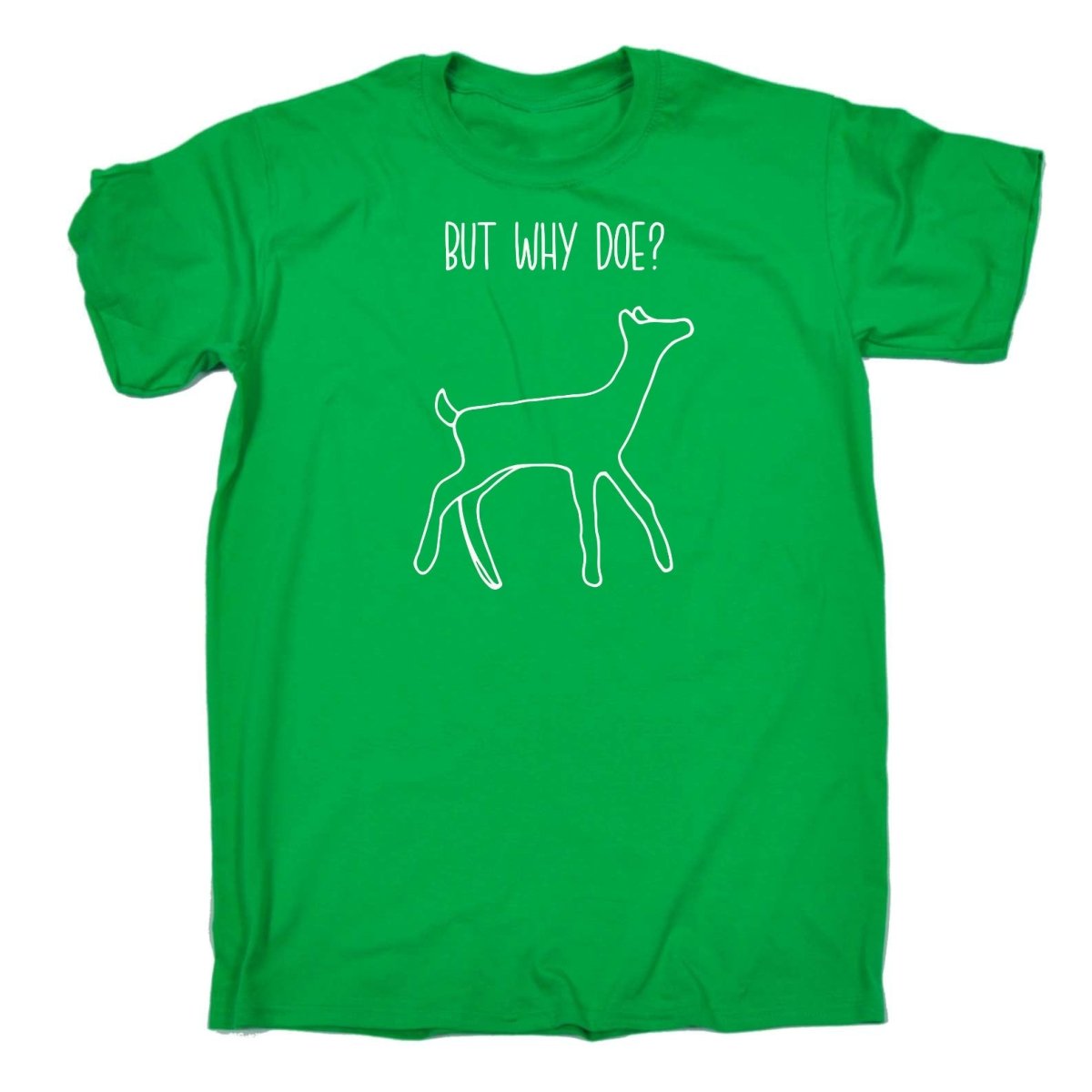 But Why Doe Deer - Mens Funny T-Shirt Tshirts Tee Shirt - 123t Australia | Funny T-Shirts Mugs Novelty Gifts