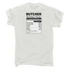 Butcher Nutrition Facts - Mens Funny T-Shirt Tshirts - 123t Australia | Funny T-Shirts Mugs Novelty Gifts