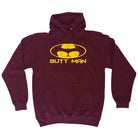 Butt Man - Funny Novelty Hoodies Hoodie - 123t Australia | Funny T-Shirts Mugs Novelty Gifts
