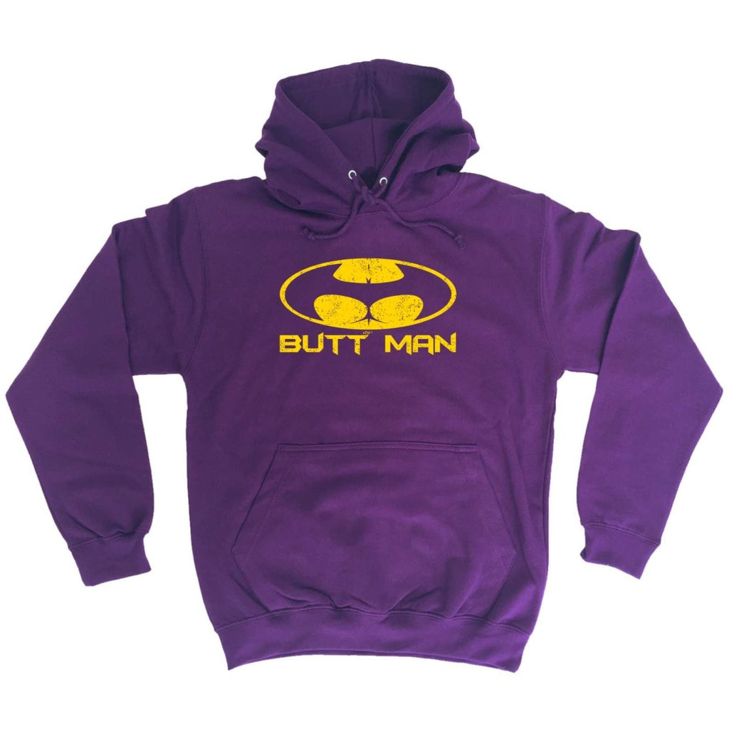 Butt Man - Funny Novelty Hoodies Hoodie - 123t Australia | Funny T-Shirts Mugs Novelty Gifts