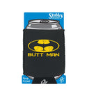 Butt Man - Funny Novelty Stubby Holder With Base - 123t Australia | Funny T-Shirts Mugs Novelty Gifts