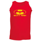 Butt Man - Funny Novelty Vest Singlet Unisex Tank Top - 123t Australia | Funny T-Shirts Mugs Novelty Gifts