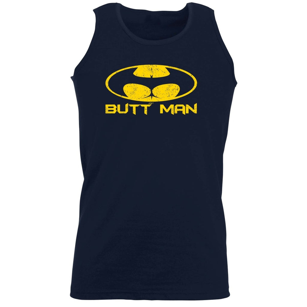 Butt Man - Funny Novelty Vest Singlet Unisex Tank Top - 123t Australia | Funny T-Shirts Mugs Novelty Gifts