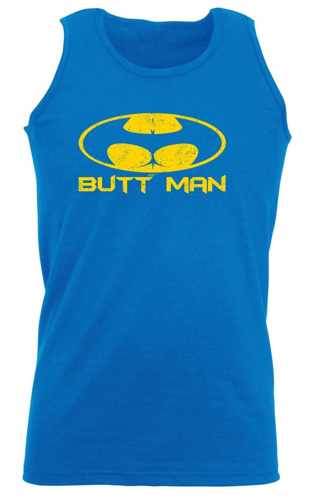 Butt Man - Funny Novelty Vest Singlet Unisex Tank Top - 123t Australia | Funny T-Shirts Mugs Novelty Gifts