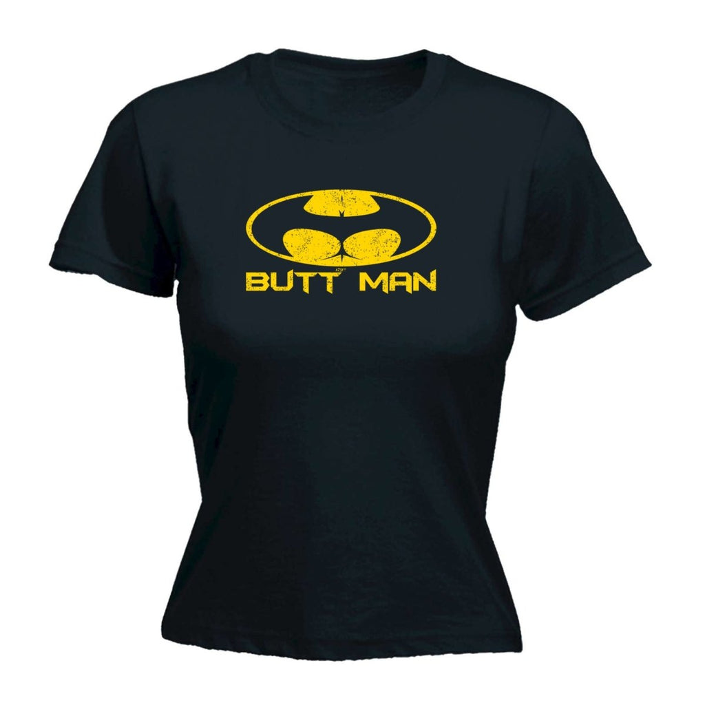 Butt Man - Funny Novelty Womens T-Shirt T Shirt Tshirt - 123t Australia | Funny T-Shirts Mugs Novelty Gifts
