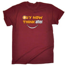 Buy Now Bitcoin Think After And Smile - Mens Funny T-Shirt Tshirts - 123t Australia | Funny T-Shirts Mugs Novelty Gifts