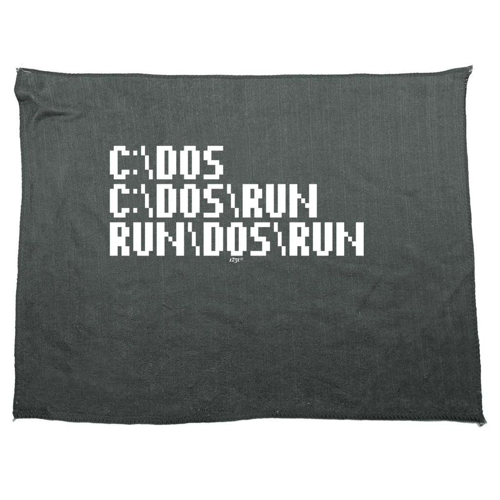 C Dos Run Computer - Funny Novelty Soft Sport Microfiber Towel - 123t Australia | Funny T-Shirts Mugs Novelty Gifts