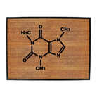 Caffeine Chemical - Funny Novelty Doormat Man Cave Floor mat - 123t Australia | Funny T-Shirts Mugs Novelty Gifts