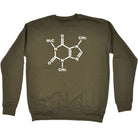 Caffeine Chemical - Funny Novelty Sweatshirt - 123t Australia | Funny T-Shirts Mugs Novelty Gifts