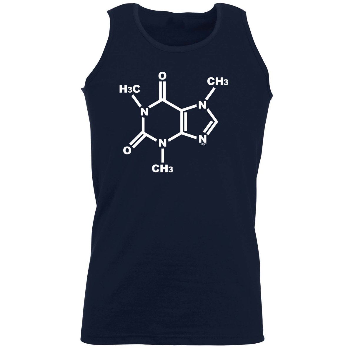 Caffeine Chemical - Funny Novelty Vest Singlet Unisex Tank Top - 123t Australia | Funny T-Shirts Mugs Novelty Gifts