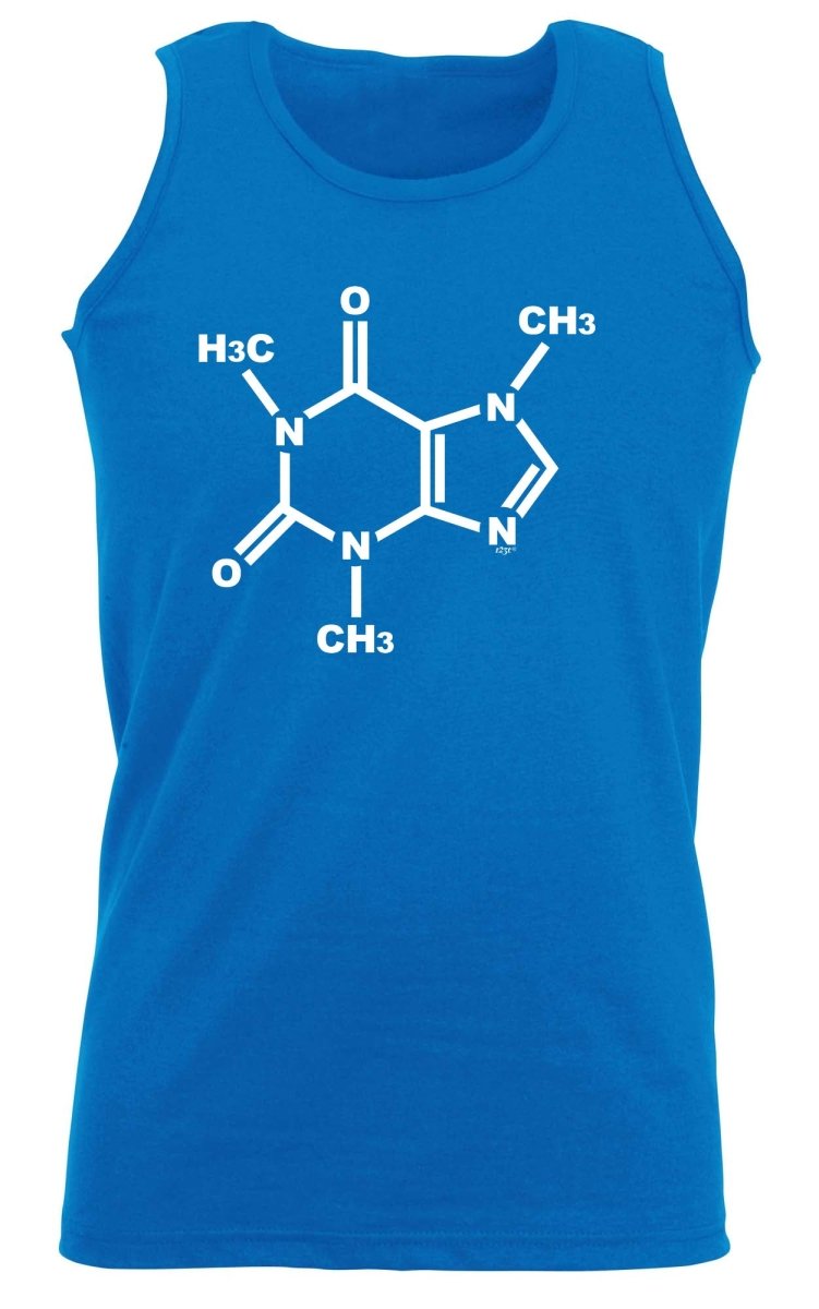 Caffeine Chemical - Funny Novelty Vest Singlet Unisex Tank Top - 123t Australia | Funny T-Shirts Mugs Novelty Gifts