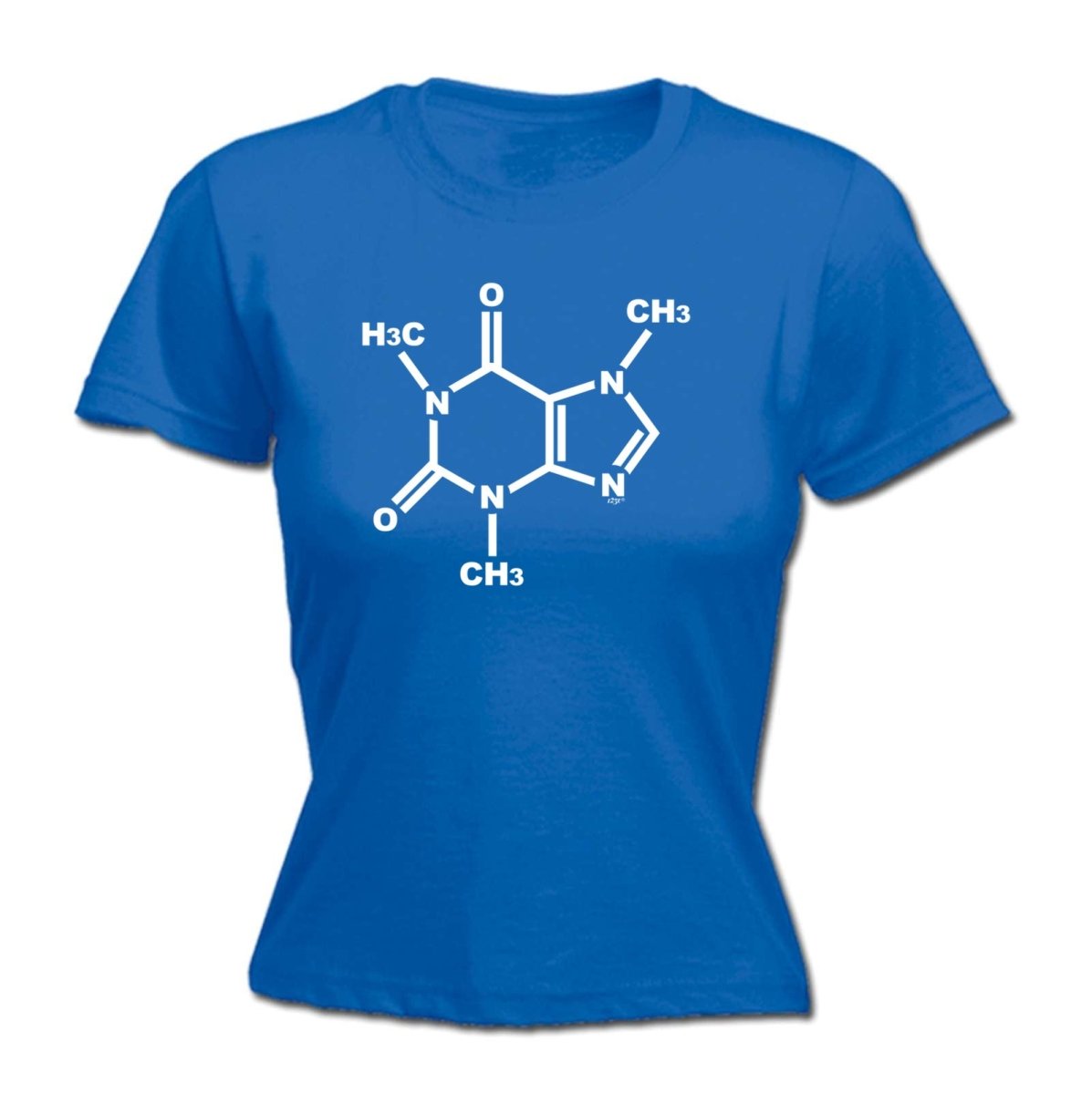 Caffeine Chemical - Funny Novelty Womens T-Shirt T Shirt Tshirt - 123t Australia | Funny T-Shirts Mugs Novelty Gifts