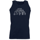 Caffeine Is The Foundation - Funny Novelty Vest Singlet Unisex Tank Top - 123t Australia | Funny T-Shirts Mugs Novelty Gifts
