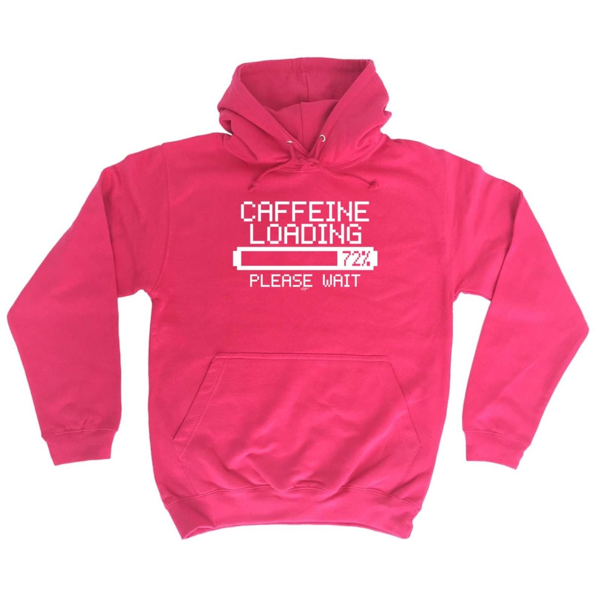 Caffeine Loading - Funny Novelty Hoodies Hoodie - 123t Australia | Funny T-Shirts Mugs Novelty Gifts