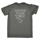 Caffeine Please Coffee - Mens Funny T-Shirt Tshirts Tee Shirt - 123t Australia | Funny T-Shirts Mugs Novelty Gifts