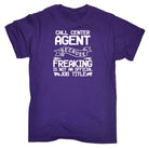 Call Center Agent Because Freaking - Mens Funny T-Shirt Tshirts - 123t Australia | Funny T-Shirts Mugs Novelty Gifts