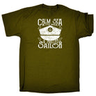 Calm Sea Skilled Sailor - Mens Funny T-Shirt Tshirts - 123t Australia | Funny T-Shirts Mugs Novelty Gifts