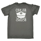 Calm Sea Skilled Sailor - Mens Funny T-Shirt Tshirts - 123t Australia | Funny T-Shirts Mugs Novelty Gifts