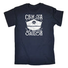 Calm Sea Skilled Sailor - Mens Funny T-Shirt Tshirts - 123t Australia | Funny T-Shirts Mugs Novelty Gifts