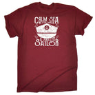 Calm Sea Skilled Sailor - Mens Funny T-Shirt Tshirts - 123t Australia | Funny T-Shirts Mugs Novelty Gifts