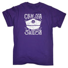 Calm Sea Skilled Sailor - Mens Funny T-Shirt Tshirts - 123t Australia | Funny T-Shirts Mugs Novelty Gifts