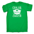 Calm Sea Skilled Sailor - Mens Funny T-Shirt Tshirts - 123t Australia | Funny T-Shirts Mugs Novelty Gifts