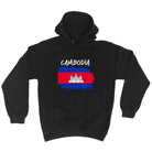 Cambodia Country Flag Nationality - Hoodies Hoodie - 123t Australia | Funny T-Shirts Mugs Novelty Gifts
