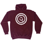 Camera Heart - Funny Novelty Hoodies Hoodie - 123t Australia | Funny T-Shirts Mugs Novelty Gifts