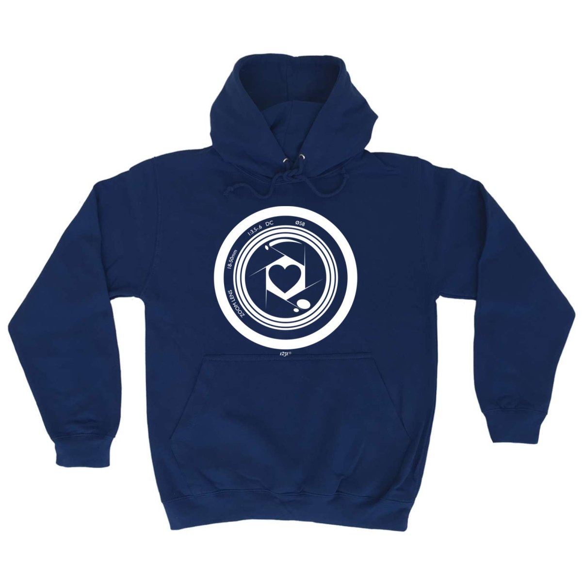 Camera Heart - Funny Novelty Hoodies Hoodie - 123t Australia | Funny T-Shirts Mugs Novelty Gifts
