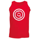 Camera Heart - Funny Novelty Vest Singlet Unisex Tank Top - 123t Australia | Funny T-Shirts Mugs Novelty Gifts