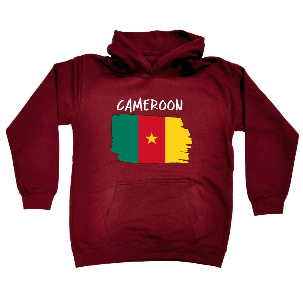 Cameroon Country Flag Nationality - Kids Children Hoodie - 123t Australia | Funny T-Shirts Mugs Novelty Gifts