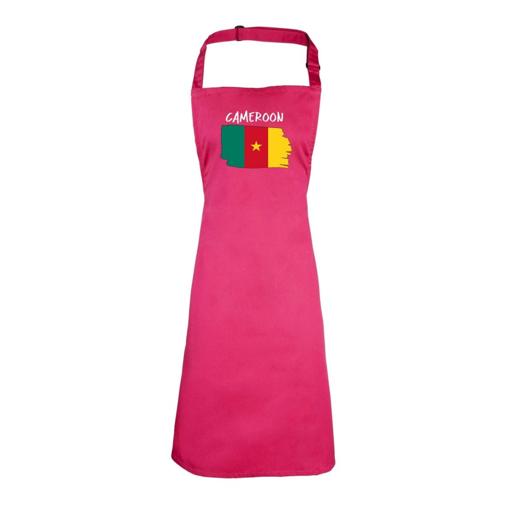 Cameroon -Country Flag Nationality Kids Childrens Kitchen Apron - 123t Australia | Funny T-Shirts Mugs Novelty Gifts