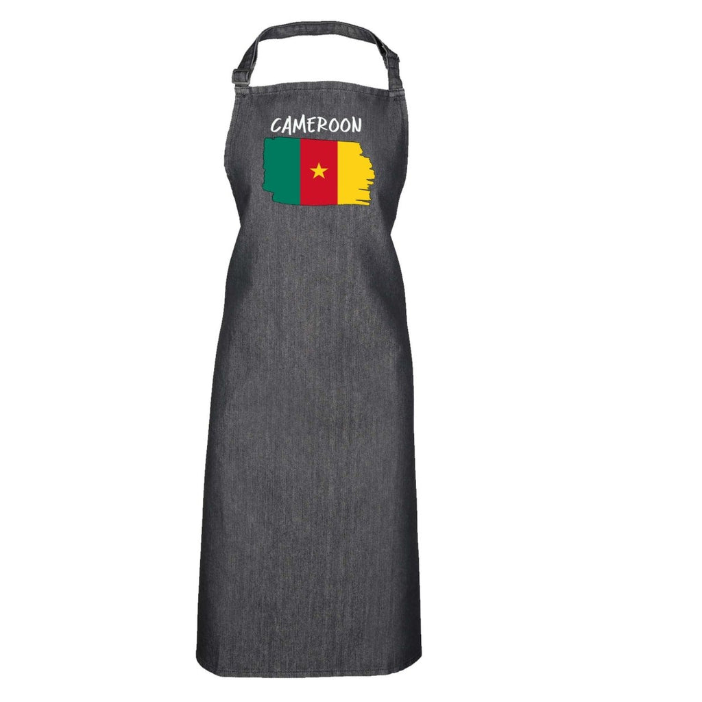 Cameroon Country Flag Nationality - Kitchen Apron - 123t Australia | Funny T-Shirts Mugs Novelty Gifts