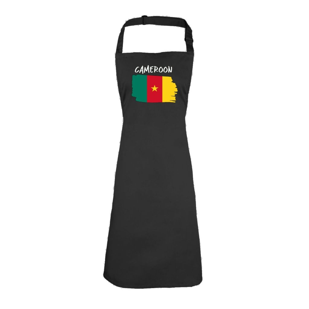 Cameroon Country Flag Nationality - Kitchen Apron - 123t Australia | Funny T-Shirts Mugs Novelty Gifts