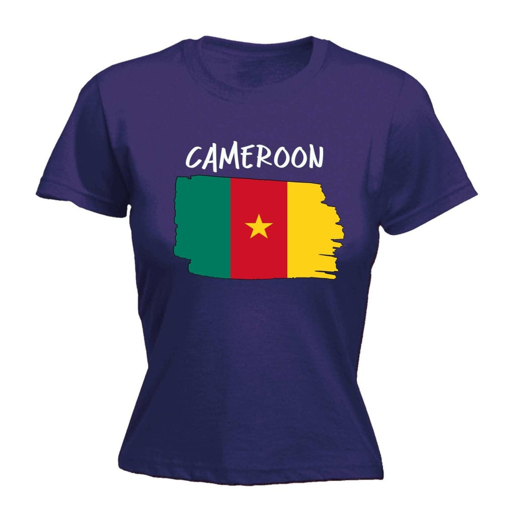 Cameroon Country Flag Nationality - Womens T-Shirt T Shirt Tshirt - 123t Australia | Funny T-Shirts Mugs Novelty Gifts