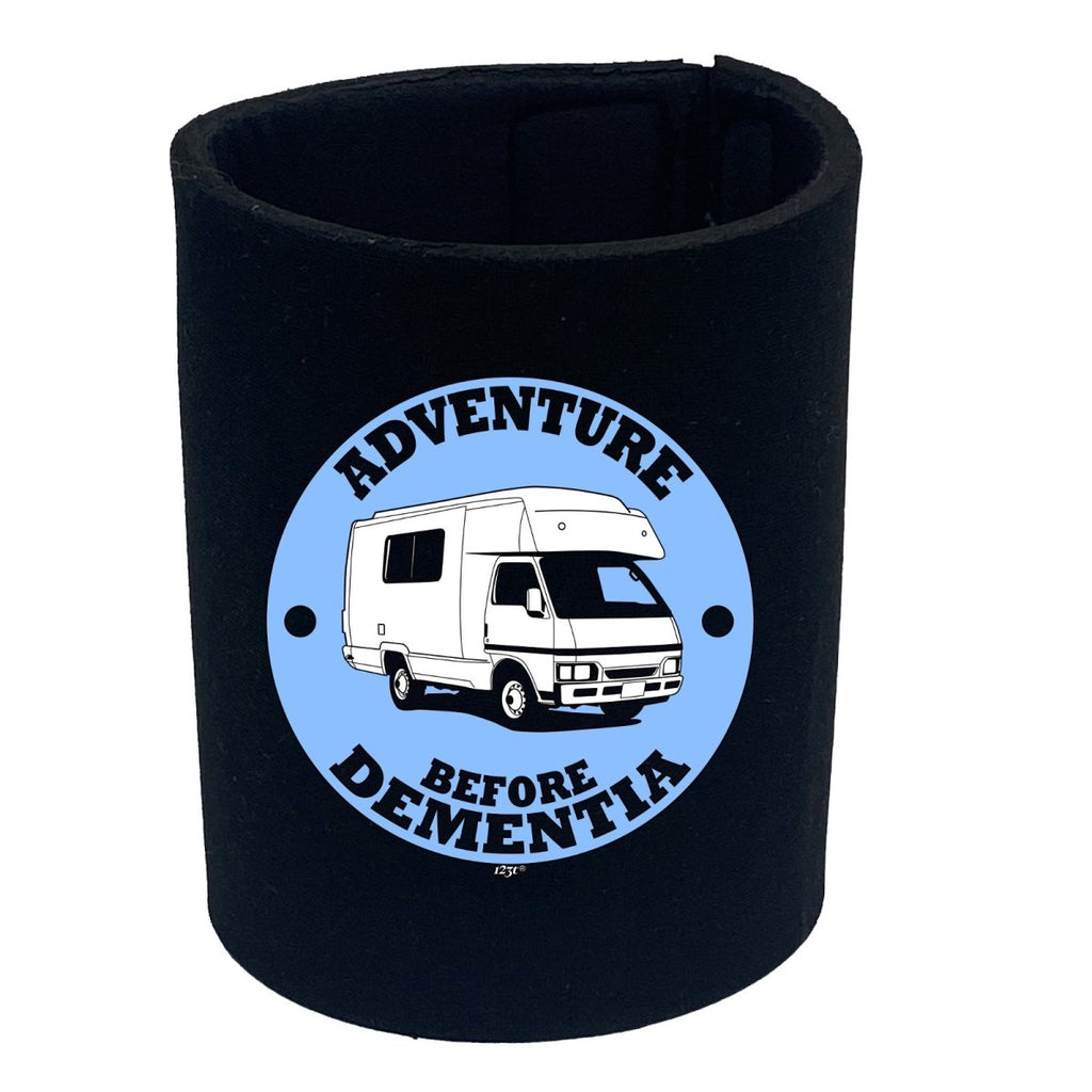 Camper Adventure Before - Funny Novelty Stubby Holder - 123t Australia | Funny T-Shirts Mugs Novelty Gifts