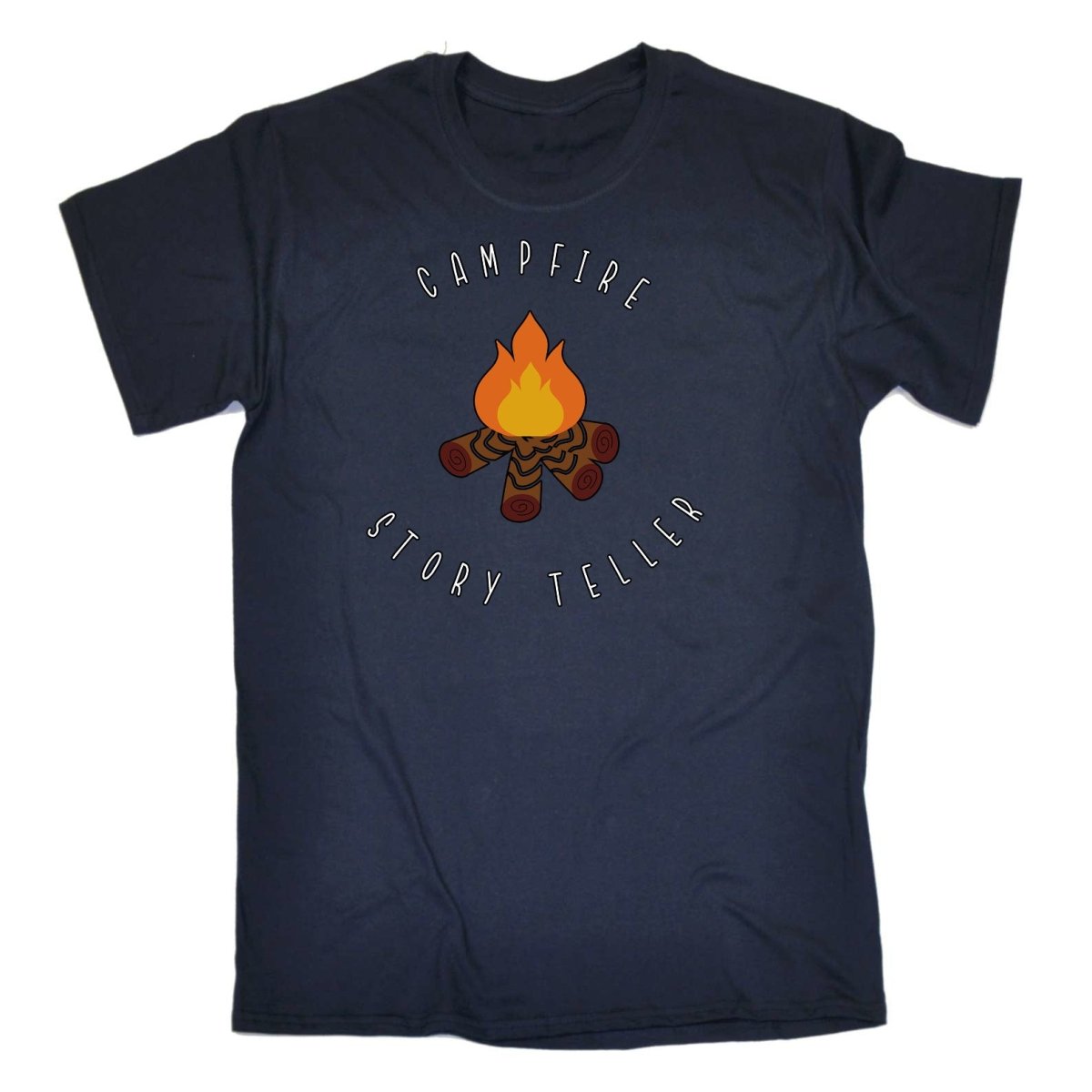 Campfire Storyteller Camping Camp - Mens Funny T-Shirt Tshirts Tee Shirt - 123t Australia | Funny T-Shirts Mugs Novelty Gifts