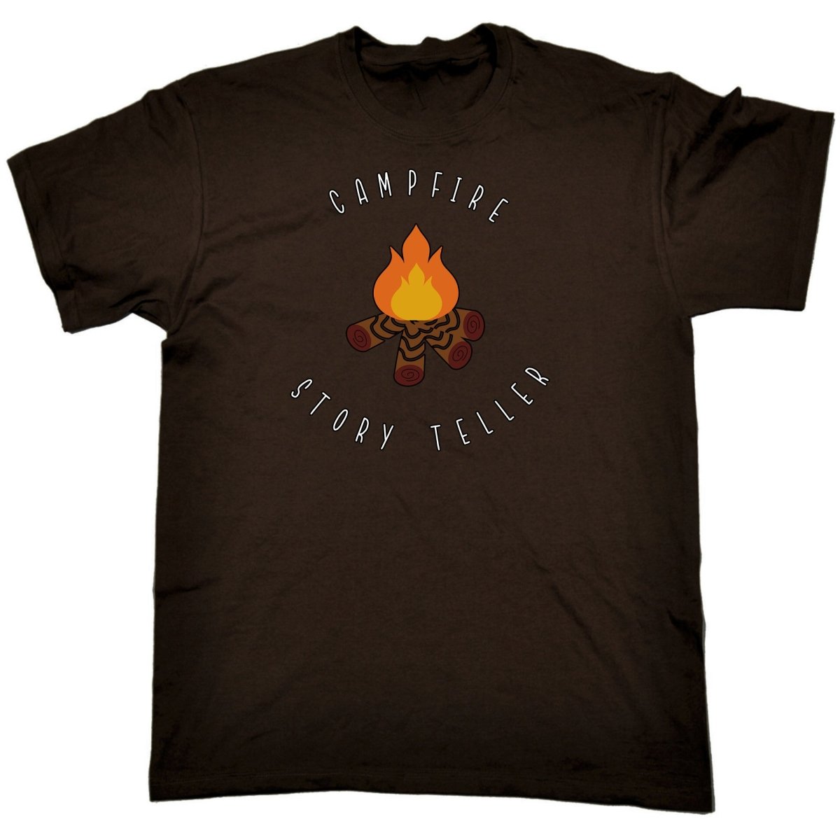 Campfire Storyteller Camping Camp - Mens Funny T-Shirt Tshirts Tee Shirt - 123t Australia | Funny T-Shirts Mugs Novelty Gifts