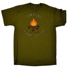 Campfire Storyteller Camping Camp - Mens Funny T-Shirt Tshirts Tee Shirt - 123t Australia | Funny T-Shirts Mugs Novelty Gifts
