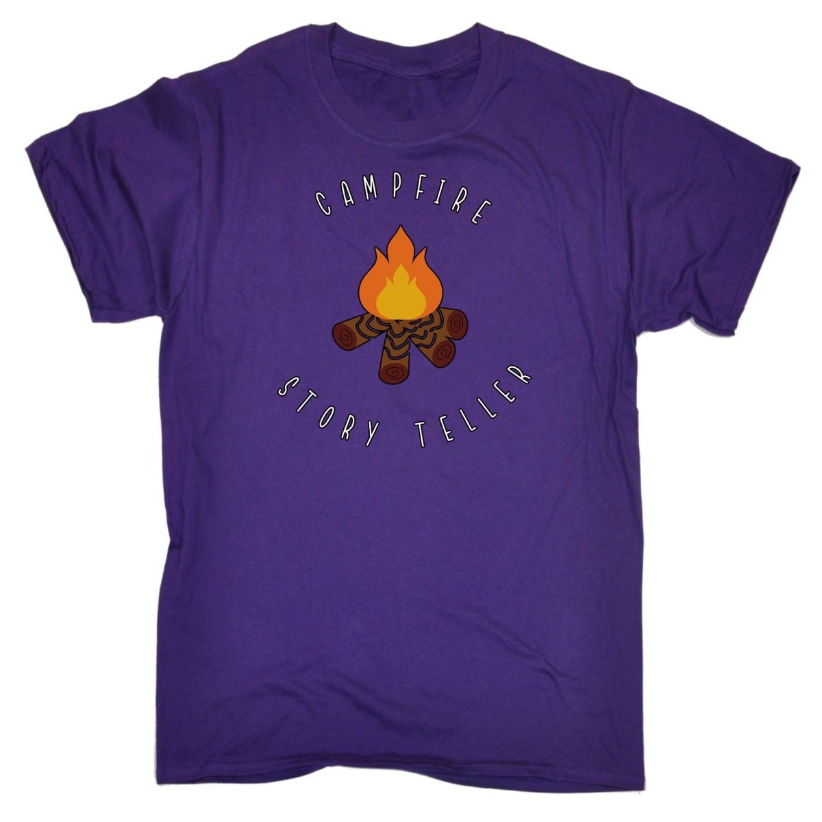 Campfire Storyteller Camping Camp - Mens Funny T-Shirt Tshirts Tee Shirt - 123t Australia | Funny T-Shirts Mugs Novelty Gifts