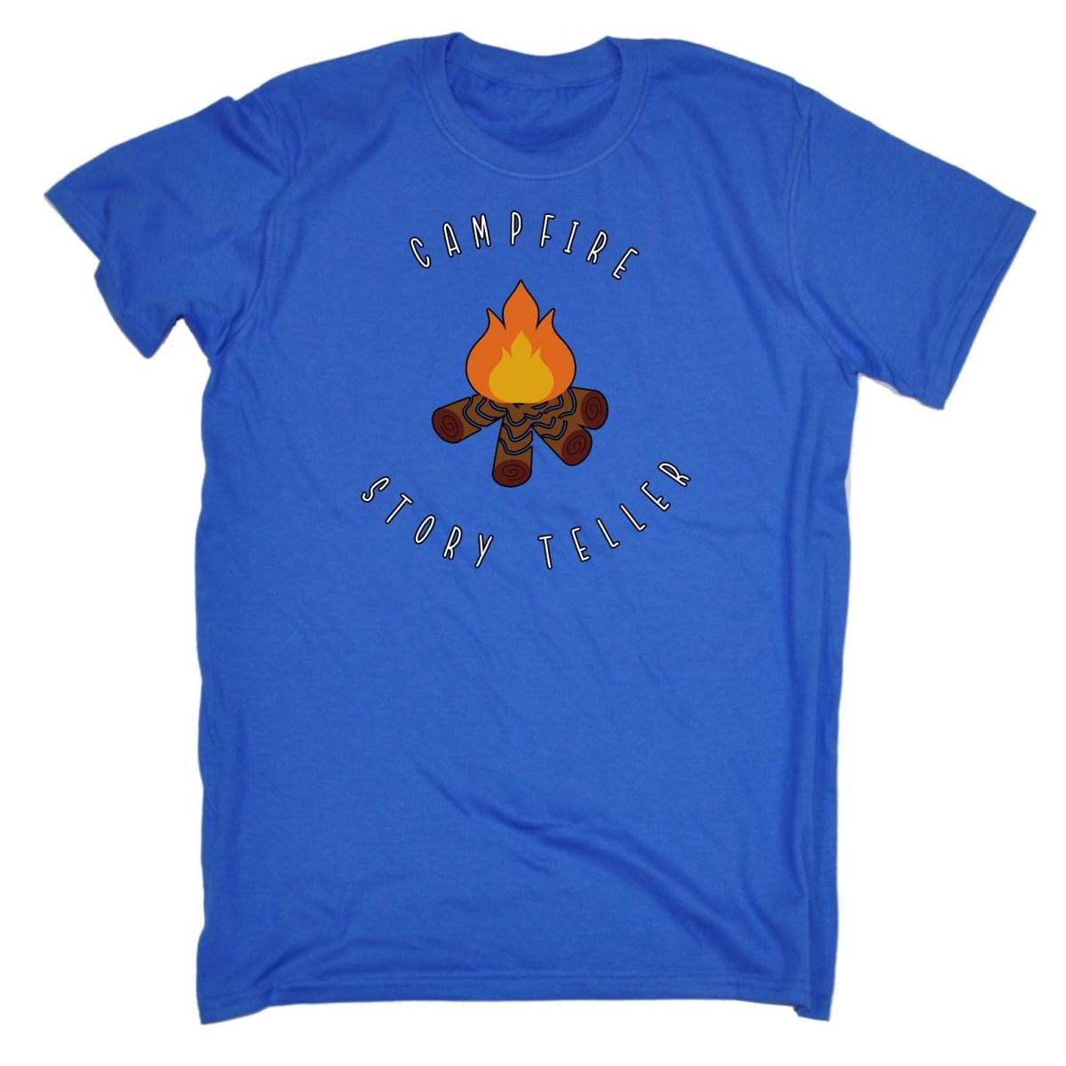 Campfire Storyteller Camping Camp - Mens Funny T-Shirt Tshirts Tee Shirt - 123t Australia | Funny T-Shirts Mugs Novelty Gifts