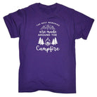 Camping Best Memories Are Made Around A Campfire - Mens Funny T-Shirt Tshirts Tee Shirt - 123t Australia | Funny T-Shirts Mugs Novelty Gifts